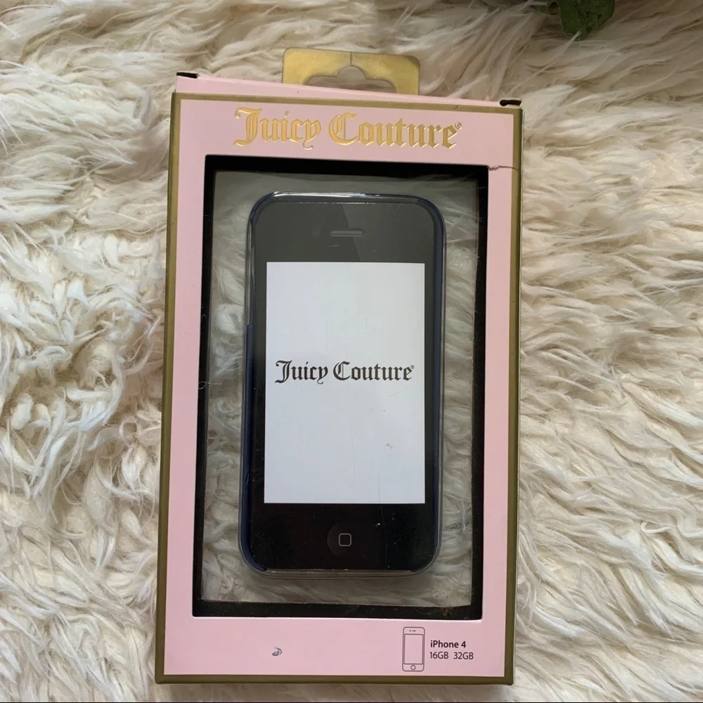 Juicy Couture IPhone 4 Case NWT in Box